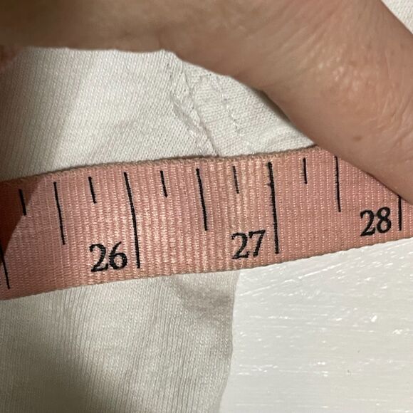 Vintage Chicago Bulls NBA Logo Athletic Shirt White Red XL - Picture 8 of 9